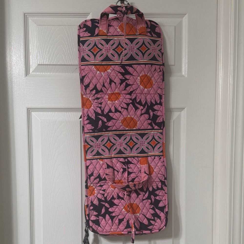 Vera Bradley Pink and Orange Patterned Jewelry Organizer - Picture 3 of 5
